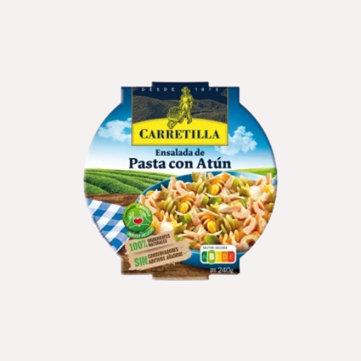 Carretilla Ensalada de Pasta con Atún 240 gr