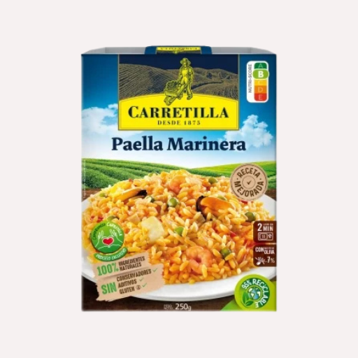 Carretilla Paella Marinera 250 gr