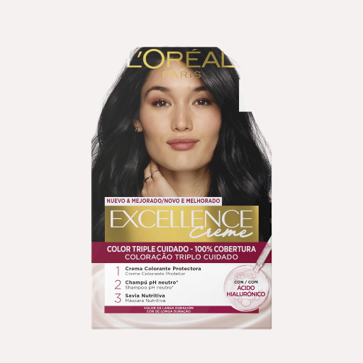 Loreal Excellence Creme Tinte Permanente 1 Negro