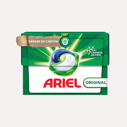 Ariel Detergente Todo En 1 Original 18 ud