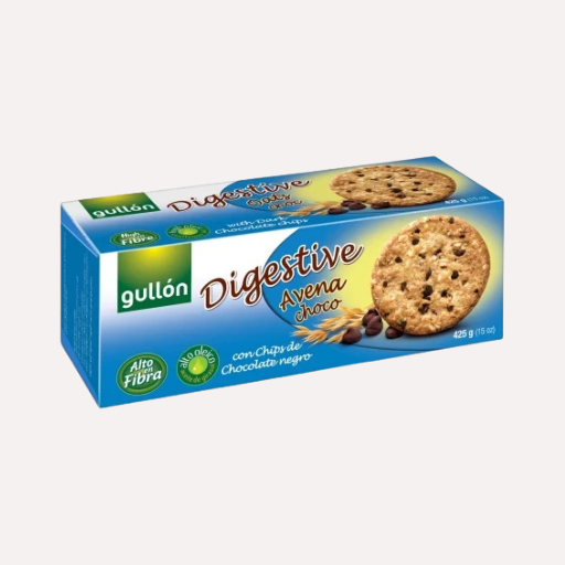 Galletas avena choco Digestive Gullón 425g